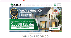 Desktop Screenshot of delcowindows.com